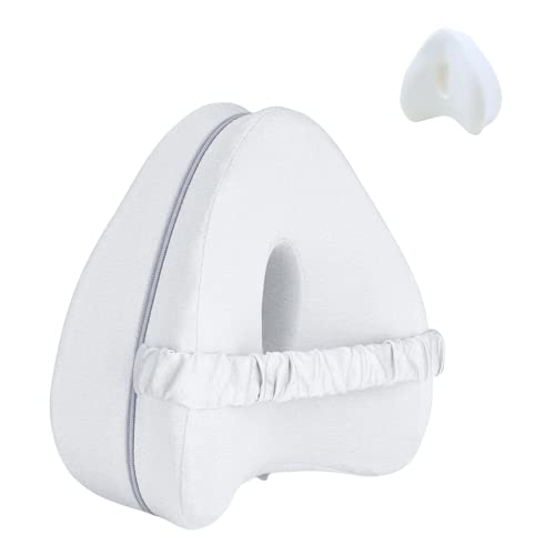 Almohada Ortopédica para Pierna y Rodilla, Cojín Ergonómico con Espuma Viscoelástica, Almohada...