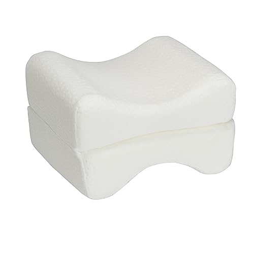 Pikolin Home Almohada Viscoelástica Piernas y Rodillas Plegable, Ergonómica, Funda Desenfundable,...