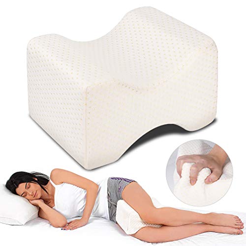 Dioxide Almohada ortopédica para Rodilla, cojín ergonómico para Caderas, Espalda, piernas,...
