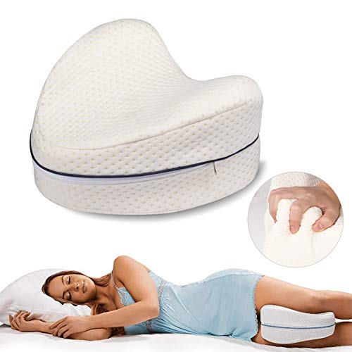Dioxide Leg Pillow – Almohada ergonómica para dormir de lado para un apoyo óptimo – Almohada...