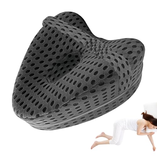 Sporgo Almohada ortopédica para piernas: almohada de rodilla para dormir de lado, fundas...