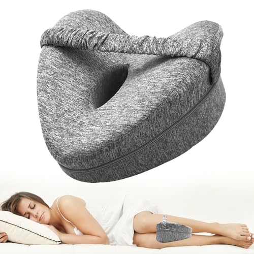 Almohada Ortopédica Para Pierna y Rodilla, Almohada De Rodilla Para Dormir De Lado, Cojín...